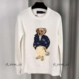 Polo Sweater Designer Dames Knoppen Bear Sweater Polo Hoodie Borduurwerk Fashion Breakt Sweaters Casual Gedrukte Polo Knitwear 9213