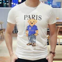 Polos Bear chemise hommes Polos femmes t-shirt USA manches courtes Hockey UE taille UK Matini Bear Captain poloshirts dropshippin234d