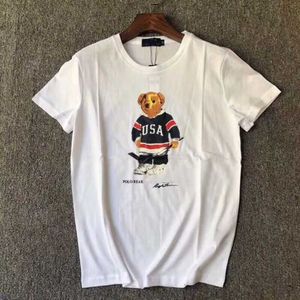 Polos Bear Shirt Hommes Ralphs Femmes Tshirt Usa Manches Courtes Hockey Eu UK Taille Matini Capitaine Laurens Poloshirts I33b # M51s