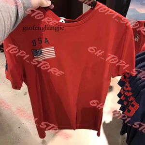 Polos Bear T-shirt en gros de haute qualité 100% coton ours tshirt à manches courtes à manches USA 735