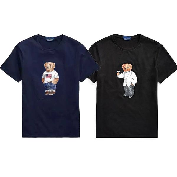 POLOS Bear T CHISH MAYOR MAYORES Tops de mujeres Tees Summer Alta calidad 100% Cott Bear Camiseta Camisetas de manga corta USA V6ST#