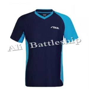 Polos Véritable STIGA Tennis de table T-shirt vêtements pour hommes femmes vêtements T-shirt chemise à manches courtes ping-pong Jersey Sport Jerseys