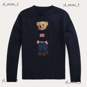 Polos Sweater Designer Femmes Knits Bear Sweater Polo Sweins Sweins Pullover broderie mode Pluls en tricot Polo décontracté Ralphs 9901