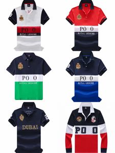 Polos T-shirt nouveau populaire de haute qualité 100% coton pas cher design noir hommes polos brodés t-shirt