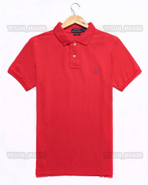 POLOS THICHS RALP CLASICA T CHISH RL LOGO DE PONDILLO PEQUEÑO HOMBRE ESTRADO Y MUJERES Top Summer Algodón transpirable TEE 462