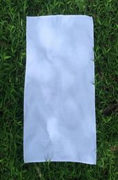 Polyester lin serviette de thé blanc ordinaire moulante douce et serviette de cuisine 50x70 cm pour sublimation9663952