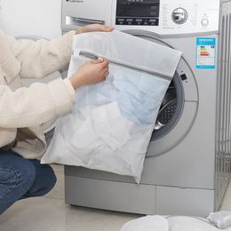 Polyester maille sac à linge filet de lavage pour sous-vêtements chaussette Machine poche vêtements soutien-gorge sacs en gros