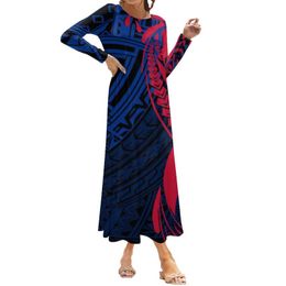 Polynésien Femme Clubbing Robe Super Automne Élégant Danse Jupe Cadeau Personnalisé DIY 220722