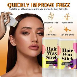Pomades cirelles Hair Wax Stick Professional Contrôle Art Contrôle Style Curling Fixed Fluffy Melting Band Travel Wig Installation Kit Q240506
