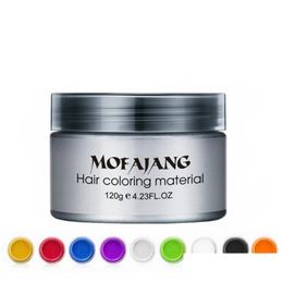 Pomades Cires Mofajang Cire Capillaire Pour Coiffer Pommade Style Fort Restauration Grand Squelette Lissé 9 Couleurs Livraison Directe Produits Soins À Otoao