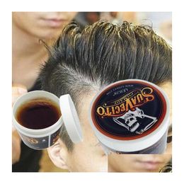 Pomades Cabres Fuerte peinado Suavecito Restaurando cabello Skeleton Piels de moda profesional Mudro para salón Peinado Drop de Dhqmw