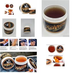Pomades Waxen Suavecito Pomade Hold 4 Oz Sterke Firme Haarolie Wax Modder Gel 113G Drop Levering Producten Care Styling Tools Dhiwm