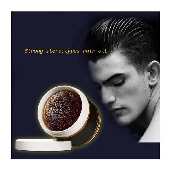 Pommades Cires Suavecito Pommade Strong Style Restauration Squelette Slicked Hair Oil Wax Mud For Men Drop Delivery Products Care Styling Dhrxb