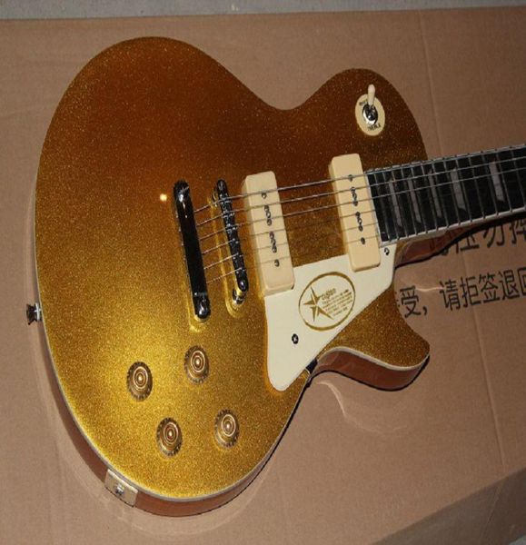 Pomotion New Arring Custom Shop Gold Top 1959 Guitare électrique standard Chine Guitar Factory4226156