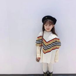 Poncho Children's Clothing Automne NOUVEAU garçons et filles Crape-manteau manteau de style européen et américain Tide Parentchild