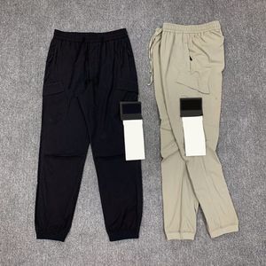 Merk heren topstoney broek Klassieke geborduurde badge werk casual broek Dunne enkelsport casual broek