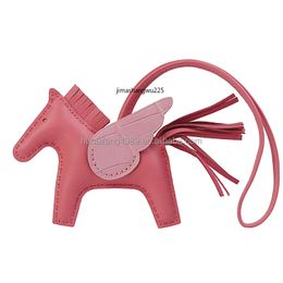 Ponyhanger voor tas Pegasus leer geïmporteerd origineel schapenleer hoogwaardige autohanger