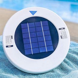 Zwembadaccessoires 40# Zwemmen Solar-ionisator- Zilverionen Waterzuiveraar Doodt-algen Ionisator Voor Buitenbaden2952