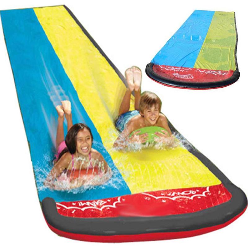 Pooltillbehör Games Center Backyard Barn Vuxna leksaker Uppblåsbara vatten Slide Pools Kids Summer Gift Outdoor