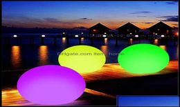 Zwembadaccessoires Zwemwater Sport buitenshuis buitenshuis aessories Outdoor Waterdichte 13 kleuren gloeiende bal LED Garden Beach P6259555