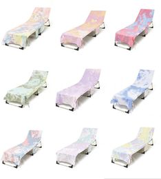 Serviette de Chaise de piscine avec poches latérales, housse de serviette en microfibre pour chaise longue, piscine, bain de soleil, jardin, plage, el DE5032376629