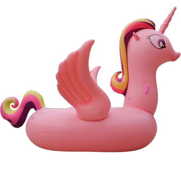 Flotador de unicornio para piscina, flotadores de Pegaso gigantes, colchón, piscina, bote de remos, silla de fiesta acuática, salón, balsa inflable para piscina, tubos de natación para adultos, juguetes