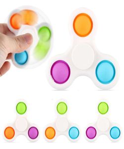 Pop it Fidget Hand Spinners speelgoed Zintuiglijke Push Bubble Bordspel Angst Stress Reliever Kinderen Volwassenen Autisme op voorraad2659027