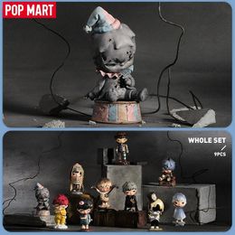 Pop Mart Hirono Reshape Series Mystery Box By Lang 1PC / 9pcs Popmart Blind Box Antime Action Figure Cute Figurine 240422