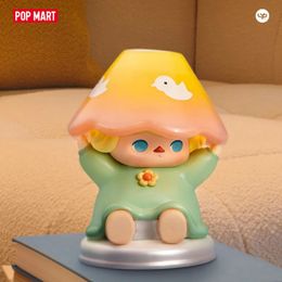 Pop Mart Pucky fée maison maison série temporelle boîte aveugle mystère jouets poupée mignon Anime Figure ornements Collection cadeau 240126