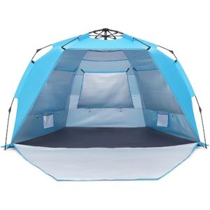 Pop-up Beach Tente Portable Shade Canopy Polding Sun Shelter Upf 50 Protection 240422