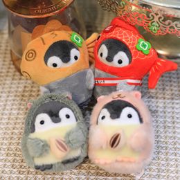 Populaire 4 pouces Positive Energy Penguin 10cm Doll Plux Toy Festival Gift Birthday's Children's Day Couple Gift Sac Pendentif Pendentif Pendentif