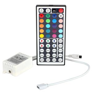 Télécommande IR 44 touches pour bandes LED SMD 5050 3258 RGB, module 7 LED, boîte à lumière, lecteur DC 12V, bande lumineuse LED