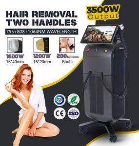 La machine populaire d'épilation au laser à diode 808nm gèle la peau Permanent Hair Remove 60 million shots755 808 1064 rajeunissement de la peau avec système de refroidissement par glace