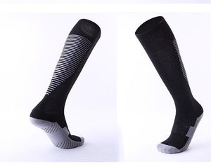 Populaire volwassen kinderen antislip over knie voetbal sokken verdikte handdoek bodem lange buis sokken Comfortabele slijtvaste sport sokken