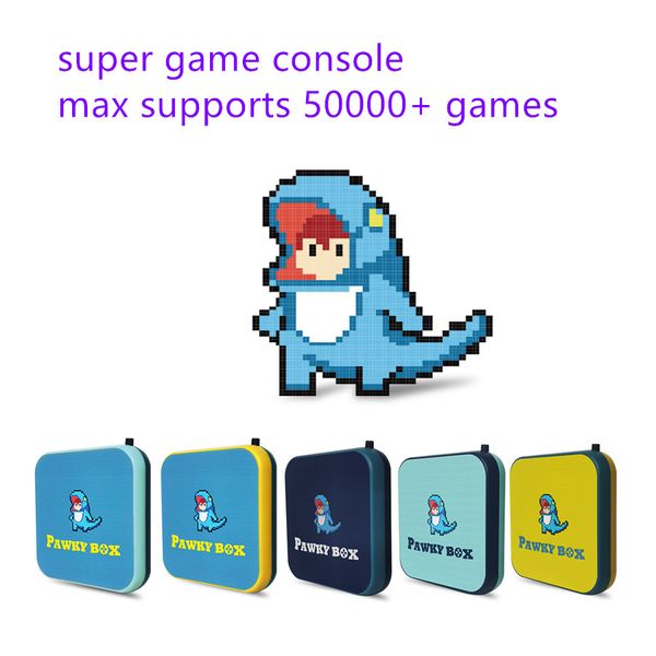 La super console de jeu populaire et colorée prend en charge FC/GBC/GBA/SENS et d'autres jeux.