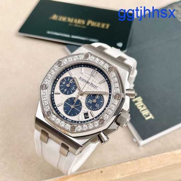 Popular AP Wrist Watch Royal Oak Offshore Series 26231st Precision Steel Blue Eyes Ladies Fashion Fashion Machinery Business Machinery