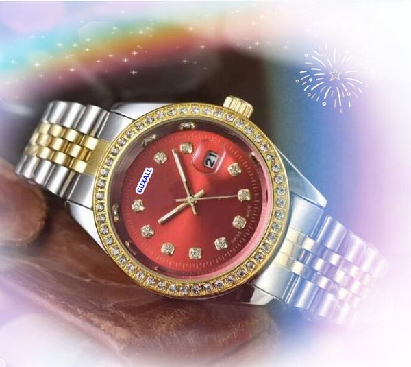 Date automatique populaire hommes femmes unisexes montres luxueuses en acier inoxydable Mouvement horloge automatique DATE DATE SUPER 24 HEU