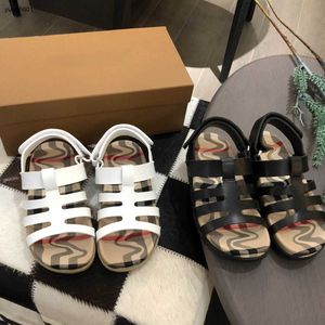 Populaire baby sandalen groove ontwerp Kinderschoenen Kosten Prijs Maat 26-35 inclusief doos anti slip zool zomermeisjes slippers 24APRIL
