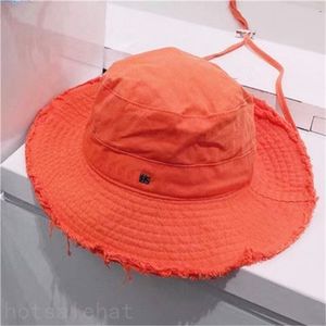 Sombrero de playa popular gorra de diseñador para hombre Le Bob verano a prueba de sol casquette de moda niñas escalada al aire libre caminar sombreros de cubo de ala rota para mujeres azul negro MZ02 C23