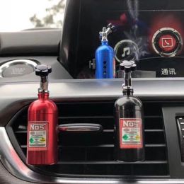 Popular Car Air Freshener NOS Nitrogen Bottle Air Vent Aromatherapy Auto Aroma Outle Perfume Flavoring Fragrances Accessories