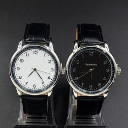 Reloj de pulsera de cuarzo con correa de cuero para hombre, estilo popular de la marca Car Ben, 273n