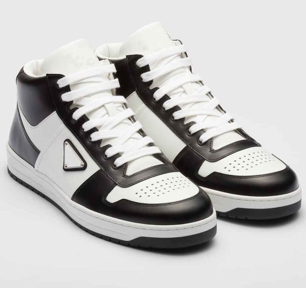 Zapatos de hombres del centro populares de estilo casual de altura alta NAPPA NAPA NEGRA Sneaker de zapatilla