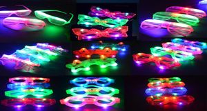 Des enfants populaires clignotant des verres d'œil d'obturation aveugle à LED Party éclair