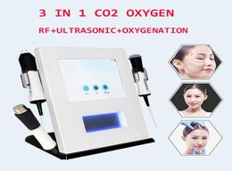 Populaire CO2 Bubble 3 In 1 Oxygen Jet Peel Oxygention Facial Machine voor Skin Care Beauty Machines5354753