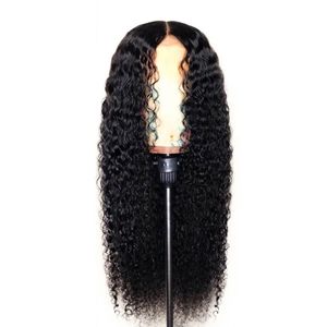 Perm de maïs populaire long curl cheveux petites boucles perruque africaine Wig Wig Fabricant Fibre synthétique Cheveux humains avec couverture de tête complète