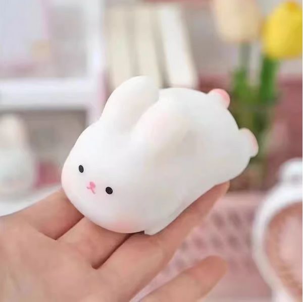 Outil de décompression créatif populaire Lapin Pincer Amusant Dessin Animé Pour Enfants Décompression Pincer Jouet Soulagement Du Stress Balle Cheer up Fun