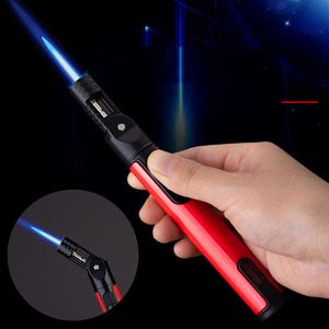 Taille de poche de conception populaire en gros plus légère de haute qualité flamme bleu flamme butane jet-feu plus léger pour la cuisine