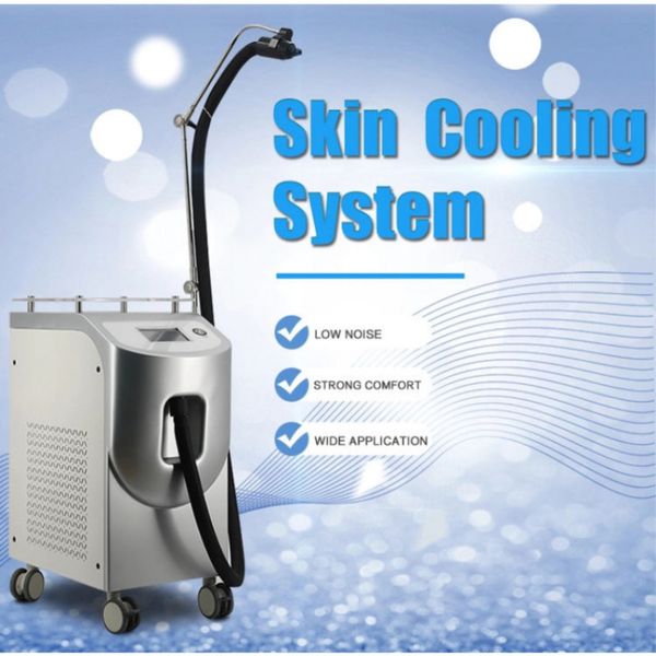 Équipement populaire Zimmer Mini Cryo Chiller Air Cool Cooling Skin System Machine de refroidissement pour les traitements au laser Skin Cooler Machine612