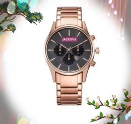 Fashion Mens Mens Sports Racing Montres Auto Date Quartz Mouvement Core Watch Wholesale Malas Gifts Wristwatch
