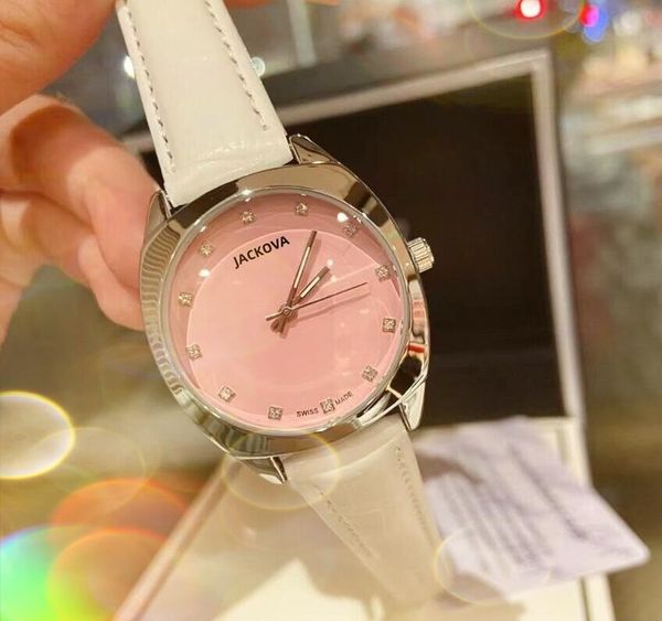 Fashion Fashion Womens Quartz Watch 33 mm de cuero genuino Cystal Ladies Relojes Súper Nice Small Lovers Trend Estudiantes Vintage Girls Relojes Retro retro Regalos